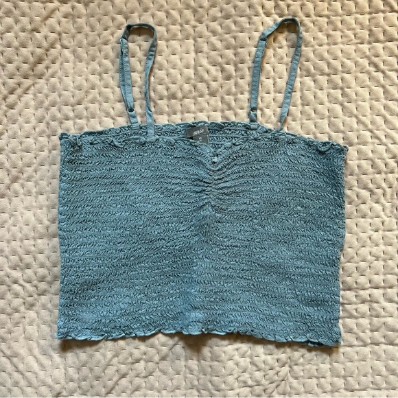 Blue tank top - Picture 1 of 2